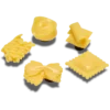 Colgantes Jibbitz de pasta realista, paquete de 5 Colgantes Jibbitz de pasta realista, paquete de 5