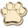 Colgantes Jibbitz™ de pata de perro dorada