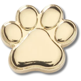 Colgantes Jibbitz™ de pata de perro dorada