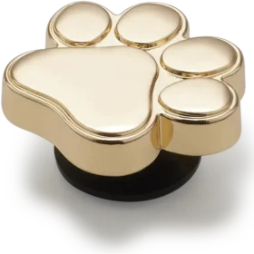 Colgantes Jibbitz™ de pata de perro dorada