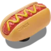 Colgantes Jibbitz™ de perrito caliente con mostaza