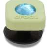 Colgantes Jibbitz™ de PVC verde con gemas SMT