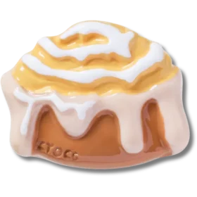 Colgantes Jibbitz™ de rollo de canela con glaseado