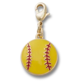 Colgantes Jibbitz de softbol