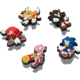 Colgantes Jibbitz™ de Sonic the Hedgehog, paquete de 5
