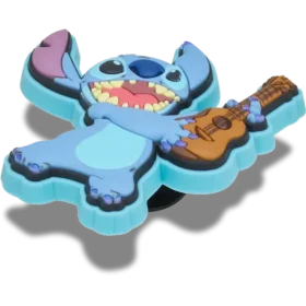 Colgantes Jibbitz™ de Stitch con guitarra