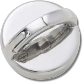 Colgantes Jibbitz™ de tachuela intercambiable plateada