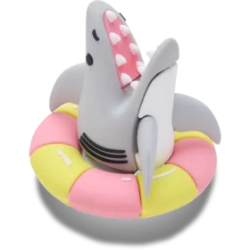 Colgantes Jibbitz™ de tiburón nadando en 3D