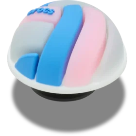 Colgantes Jibbitz™ de voleibol en 3D y tonos pastel