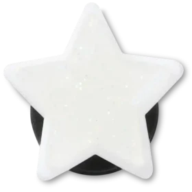 Colgantes Jibbitz™ «Estrella brillante plateada»