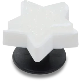 Colgantes Jibbitz™ «Estrella brillante plateada»