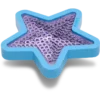 Colgantes Jibbitz™ Estrella con lentejuelas moradas