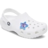 Colgantes Jibbitz™ Estrella con lentejuelas moradas