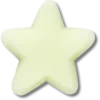 Colgantes Jibbitz™ «Glow in the Dark Star»