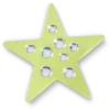 Colgantes Jibbitz™ «Green Gem Star»