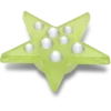 Colgantes Jibbitz™ «Green Gem Star»