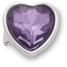 Colgantes Jibbitz «Heart Gem Sandalias C»