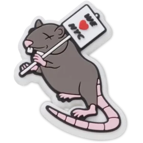 Colgantes Jibbitz™ «Nyc Rats Run the City»