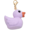 Colgantes Jibbitz para zapatos: patito de goma morado