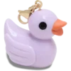 Colgantes Jibbitz para zapatos: patito de goma morado