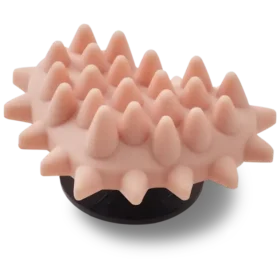 Colgantes Jibbitz™ Spike en forma de corazón rosa claro