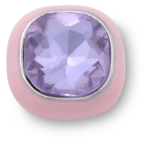 Colgantes Jibbitz «Square Gem Sandal C»