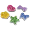 Colgantes Jibbitz Squish de 5 piezas que cambian con la luz UV Colgantes Jibbitz Squish de 5 piezas que cambian con la luz UV