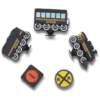 Colgantes Jibbitz «Tren 3D» (paquete de 5) Colgantes Jibbitz «Tren 3D» (paquete de 5)