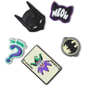 Colgantes para zapatos Jibbitz™ de Batman, paquete de 5 Colgantes para zapatos Jibbitz™ de Batman, paquete de 5