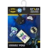 Colgantes para zapatos Jibbitz™ de Batman, paquete de 5
