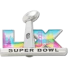 Colgantes para zapatos Jibbitz™ de la NFL Super Bowl LX
