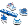 Colgantes para zapatos Jibbitz™ de las Fuerzas Armadas de EE. UU. (Fuerza Aérea), paquete de 5 Colgantes para zapatos Jibbitz™ de las Fuerzas Armadas de EE. UU. (Fuerza Aérea), paquete de 5