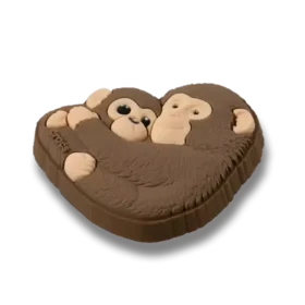 Colgantes para zapatos Jibbitz de Punch el Mono y sus amigos