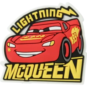 Colgantes para zapatos Jibbitz de Rayo McQueen de la película Cars