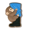 Colgantes para zapatos Jibbitz «Punch the Monkey» y el cuidador del zoológico