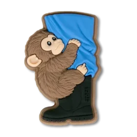 Colgantes para zapatos Jibbitz «Punch the Monkey» y el cuidador del zoológico