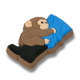 Colgantes para zapatos Jibbitz «Punch the Monkey» y el cuidador del zoológico