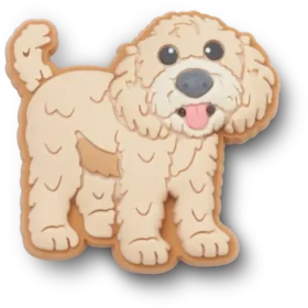 «Colgantes para zapatos Puppy Jibbitz™ Golden Doodle»