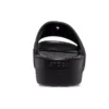 Crocs de plataforma tipo sandalia «Negro»