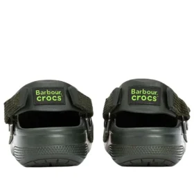 Crocs x Barbour Zuecos «Olive Plaid»