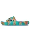 Crocs x Disney Stitch Classic Slide «Azul multicolor»