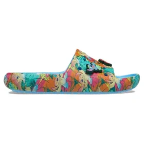 Crocs x Disney Stitch Classic Slide «Azul multicolor»