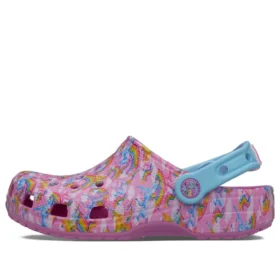 Crocs x Lisa Frank Classic Clogs «Rosa Azul»