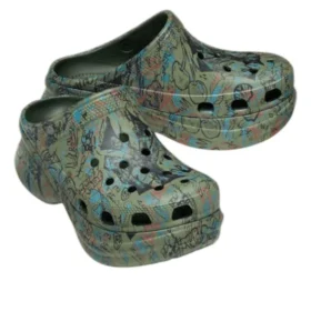 Crocs x Mowalola Classic Bae Zueco «Forest»
