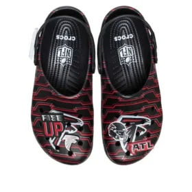 Crocs x NFL Classic Clog Atlanta Falcons «Negro Rojo»