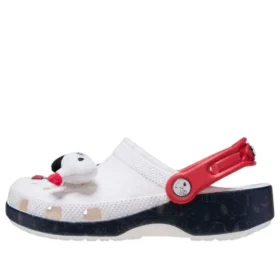 Crocs x Peanuts Classic Clog de Snoopy «White Black»