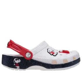 Crocs x Peanuts Classic Clog de Snoopy «White Black»