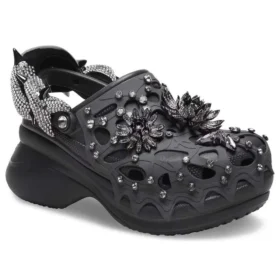 Crocs x Swarovski Classic Bae Zueco «Negro»