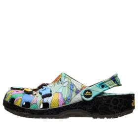 Crocs x The Beatles Zuecos «Multi-Color Black»