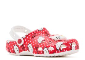 Hello Kitty x Classic Clog para niños «Red Polka Dots»